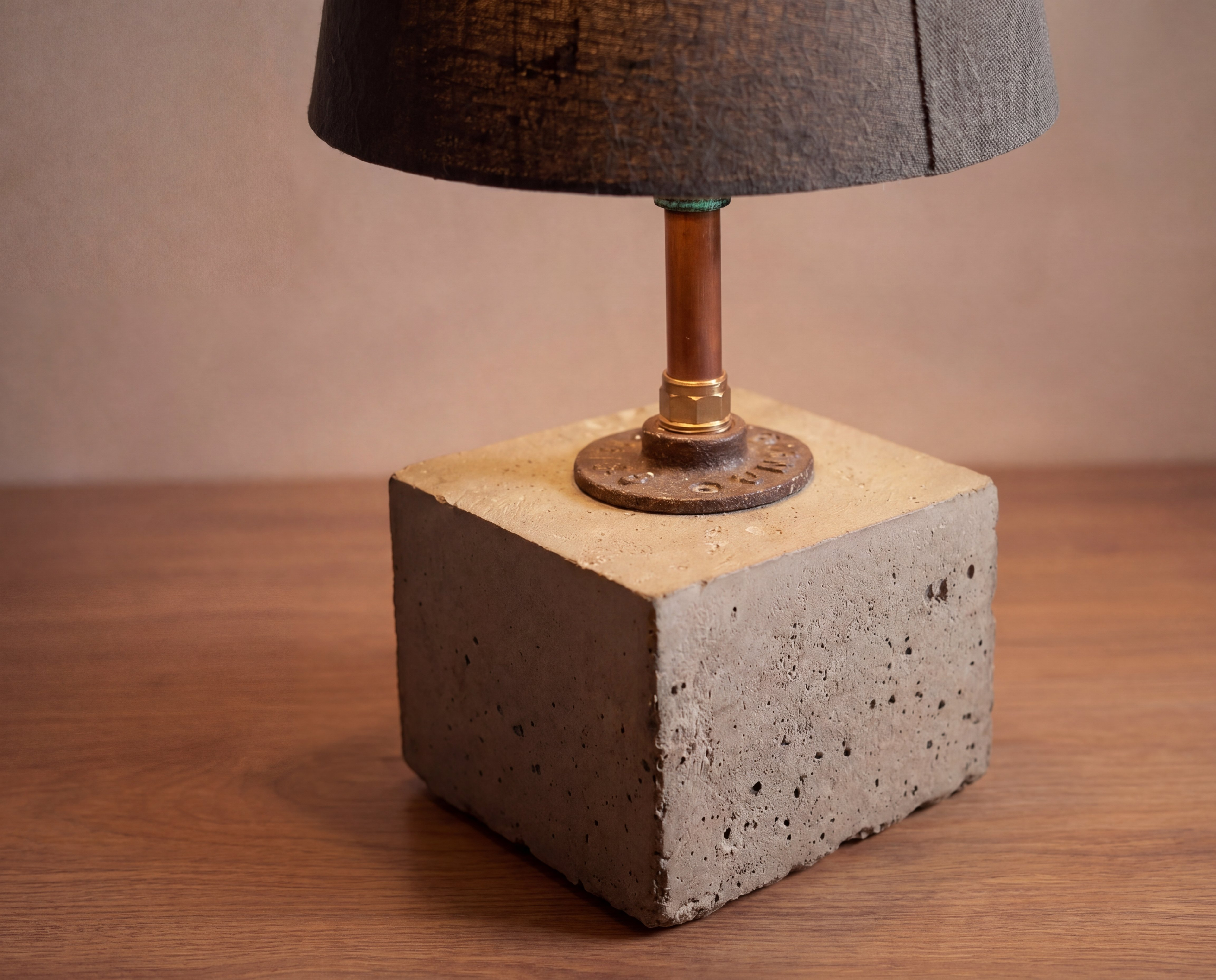 Lampka Concrete Copper